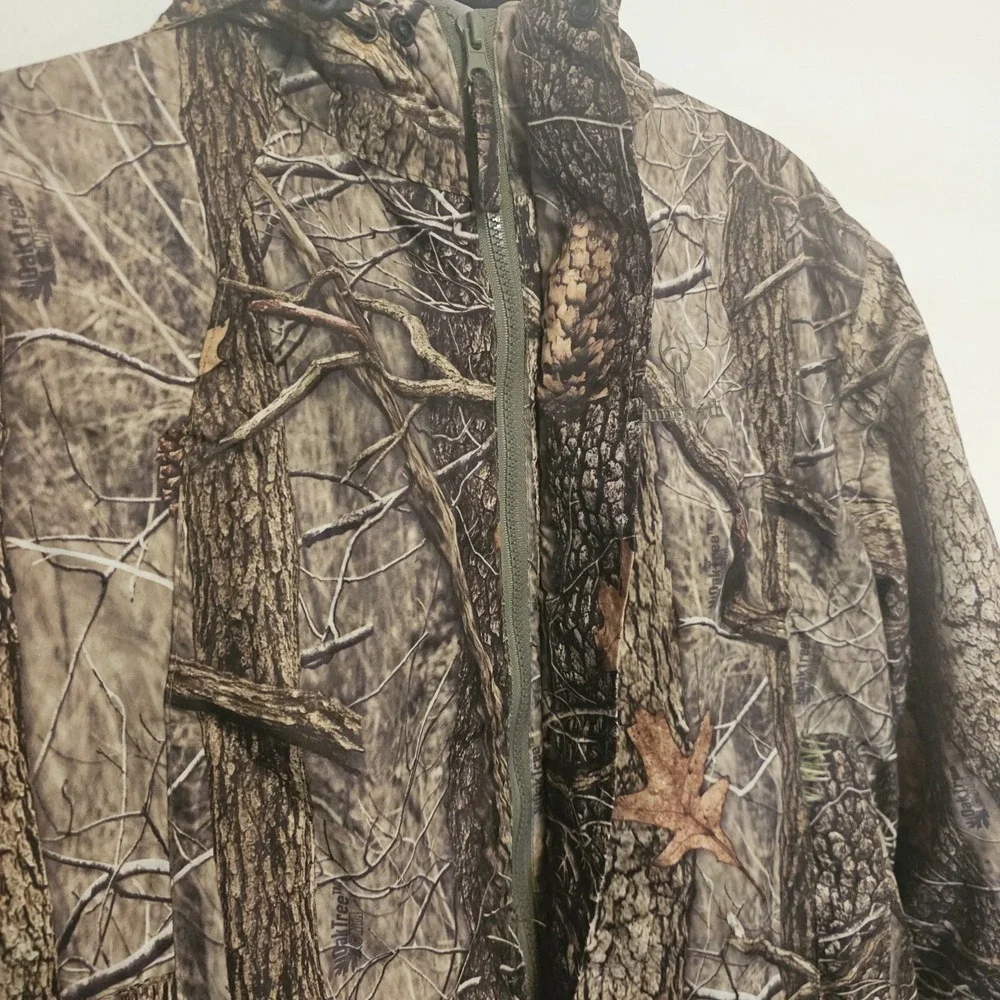 Huntsworth Oak Tree NTA Camouflage‎ Brown Zip Up Puffer Coat